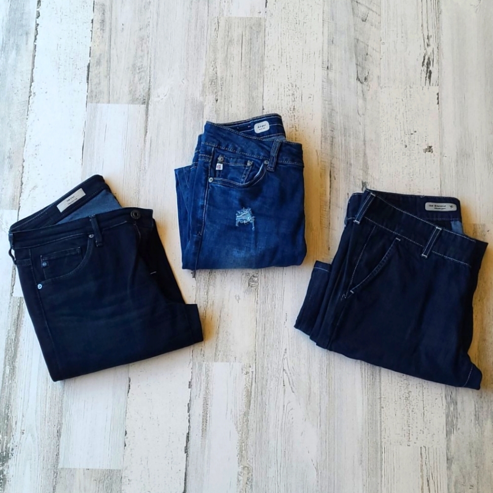 ❤️‍🔥SOLD❤️‍🔥💥BUNDLE OF ADRIANO GOLDSCHMIED JEANS💥
